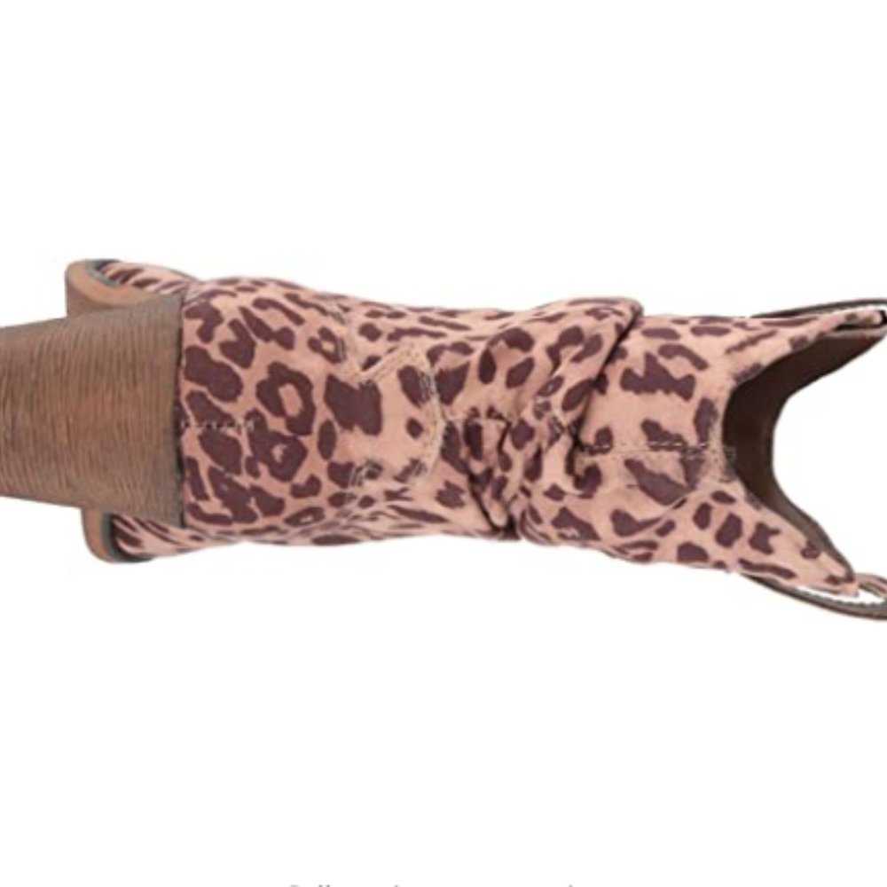 Women's Modern Western Cowboy Distressed Boot - Picture 3 of 6